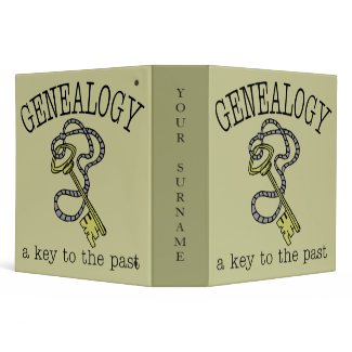 Genealogy Notebook/Binder binder