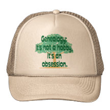 Genealogy Obsession Trucker Hat