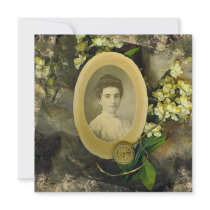 Genealogy Photo Announcement Card