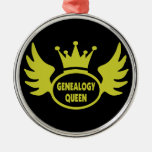 Genealogy Queen Ornament