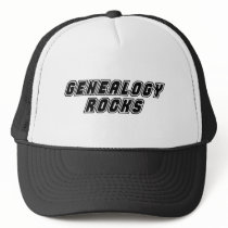 Genealogy Rocks Trucker Hat