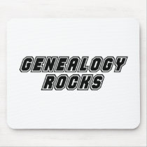 Genealogy Rocks Mouse Pad