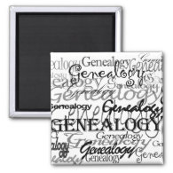 Genealogy Text Magnet