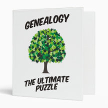Genealogy - The Ultimate Puzzle Binders