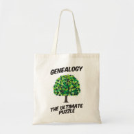 Genealogy - The Ultimate Puzzle Canvas Bags