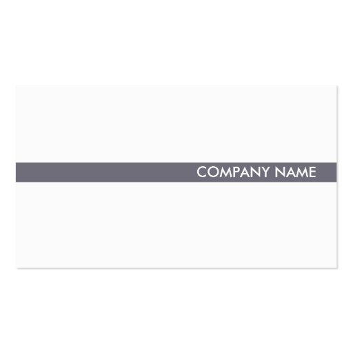 General Business Business Card Template (back side)