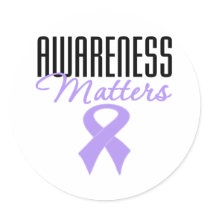 General Cancer Awareness Matters stickers