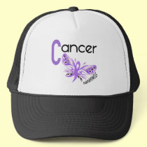 General Cancer BUTTERFLY 3.1 hats by awarenessgifts General Cancer BUTTERFLY 3.1 hats