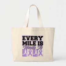 General Cancer Every Mile is Worth It Bag