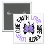 General Cancer Faith Love Cure Button