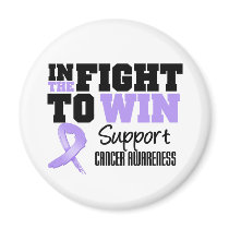 General Cancer In The Fight To Win magnets
