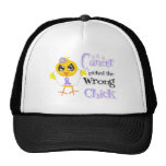 General Cancer Picked The Wrong Chick hats