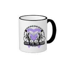 General Cancer Riding For The Cure Coffee Mugs