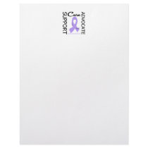 General Cancer Support Advocate Cure Custom Letterhead
