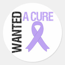 General Cancer Wanted A Cure Sticker