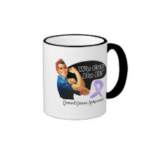 General Cancer We Can Do It Rosie The Riveter Coffee Mugs