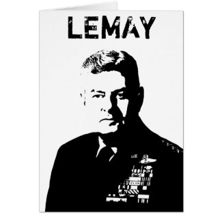 General Curtis Lemay -- Black and White card