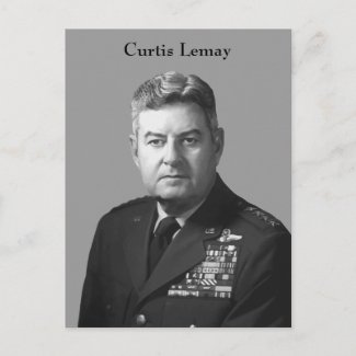 General Curtis Lemay postcard