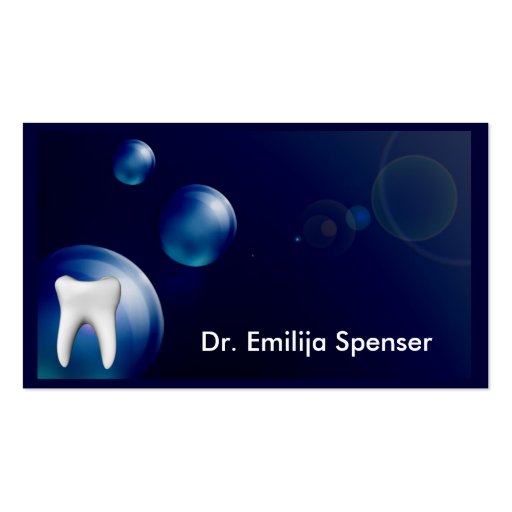 General Dentist Business Card (front side)