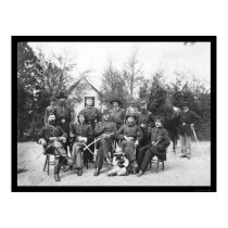 General Gamble and Staff at Camp Stoneman 1865 posters
