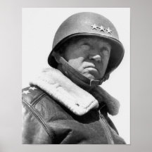 General George Patton -- WW2 Posters