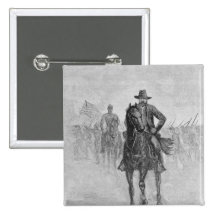 General Grant reconnoitering Button