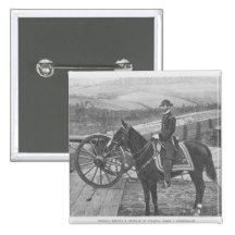 General Guillermo TECUMSEH Sherman en Atlanta Pin