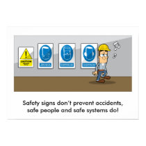 General Health & Safety Refresher 001 posters by SpeechBubbleDesigns General Health & Safety Refresher 001 posters