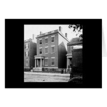 General Lee's Residence in Richmond, VA 1865 cards