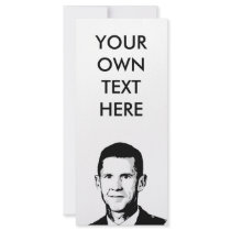 General McChrystal Rack Cards