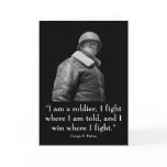 General Patton and quote cards
