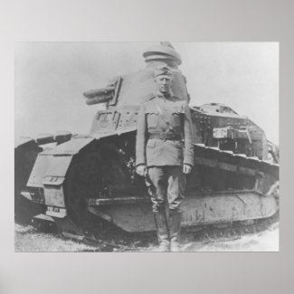 General Patton During WW1 print