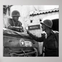General Patton In Sicily Posters
