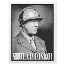 General Patton says Shut Up Pinko! letterhead by RightWingGifts General Patton says Shut Up Pinko! letterhead