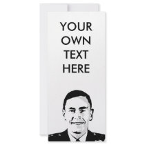 General Petraeus Custom Rack Card