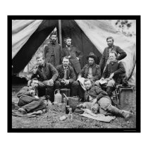 General Porter's Staff with George Custer 1862 posters by lc_civilwar General Porter's Staff with George Custer 1862 posters