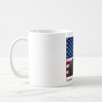 General Puller and The American Flag mug