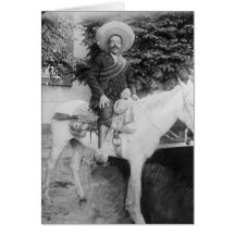 General revolucionario mexicano de Pancho Villa Tarjetas