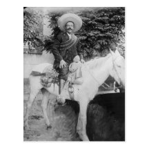 General revolucionario mexicano de Pancho Villa Postal