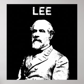 General Robert E. Lee -- Black and White print