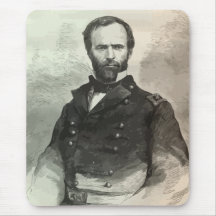 General Sherman Artwork Mouse Pad