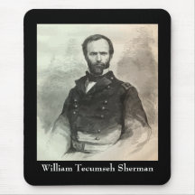 General Sherman Artwork Mouse Pads
