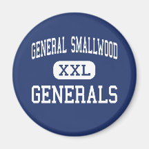 General Smallwood Generals indian Head Imán Para Frigorifico