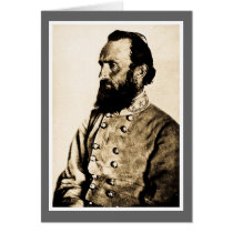 General Stonewall Jackson Greeting Card