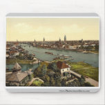 General view, Bremen, Germany classic Photochrom Mousepads