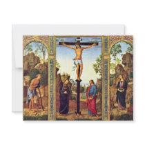General View Galitzine Triptych Crucifixion With M Personalized Announcement