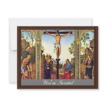 General View Galitzine Triptych Crucifixion With M Invitation