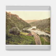 General view, I., Symonds Yat, England classic Pho Refrigerator Magnet