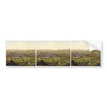 General view, Kaschau, Hungary, Austro-Hungary cla Bumper Sticker