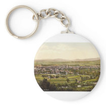 General view, Kaschau, Hungary, Austro-Hungary cla Key Chains